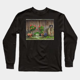 Farm Still Life in Austria Long Sleeve T-Shirt